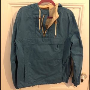 canvas pullover jacket